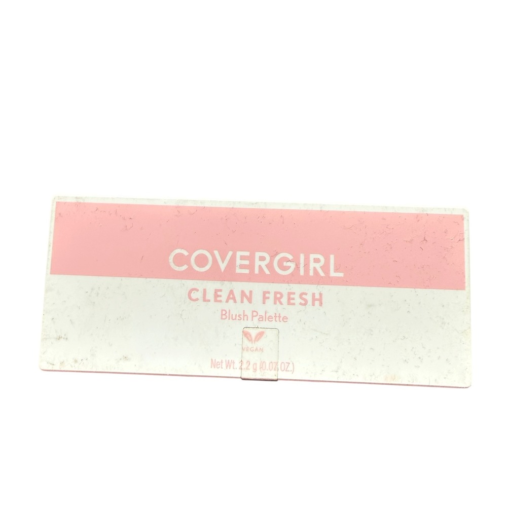 Covergirl Clean Fresh Blush Palette Women 105 Peachy Doll New Vegan Talc-Free